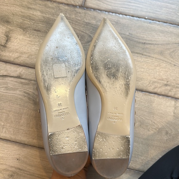 Valentino Garavani Rockstud Ballerina Flats - Picture 6 of 7